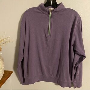 Mens ▪️ Peter Millar 1/4 Zip up Pullover Sweatshirt Sz M